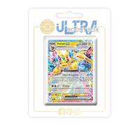 Voltali ex 030/131 Téracristal - Ultraboost X Écarlate et Violet 8.5 Évolutions Prismatiques - Coffret de 10 Cartes Pokémon Françaises