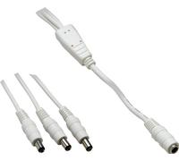 VOLTCRAFT 072981C Câble de raccordement basse tension prise femelle basse tension - prise mâle basse tension 5.5 mm 2.1 mm 5.5 mm 2.1 mm 0.35 m 1