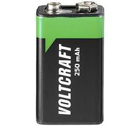 VOLTCRAFT 6LR61 Batterie NiMH 9 V 250 mAh 8,4 V 1 pièce