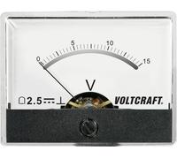 VOLTCRAFT AM-60X46/15V/DC AM-60X46/15V/DC Voyant de mesure encastrable AM-60X46/15V/DC 15 V Bobine