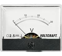 Voltcraft AM-60X46/30V/DC Appareil de mesure encastrable AM-60X46/60V/DC Bobine rotative 30 V (AM-60X46/30V/DC)