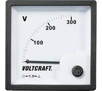 VOLTCRAFT AM-72x72/300V AM-72x72/300V Appareil de mesure analogique encastrable AM-72x72/300V 300 V Bobine
