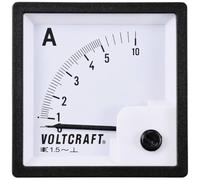 Voltcraft Appareil de mesure encastrable analogique AM-72X72/5A 5 A ferromagnétique