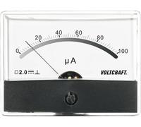 Voltcraft Compteur intégré AM-86X65/100µA Bobine rotative DC