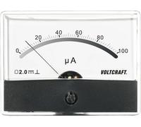 VOLTCRAFT AM-86X65/100µA AM-86X65/100µA Appareil de mesure à encastrer AM-86X65/100µA/DC 100 µA Bobine