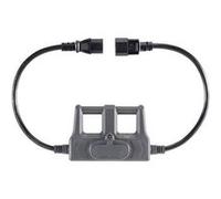 VOLTCRAFT CAA-1L 10 Adaptateur de mesure Secteur mâle C14 - Secteur femelle C13 gris foncé G