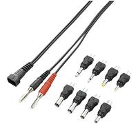 Jeu d'adaptateurs basse tension avec x2 adaptateur Jack et x6 adaptateur basse tension VOLTCRAFT 04A-8XC2 93027c42 9 pc(s)