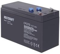 VOLTCRAFT CE12V/7Ah VC-12713970 Batterie au plomb 12 V 7 Ah plomb (AGM) (l x H x P) 151 x 100 x 65 mm cosses plates 4,8 mm sans