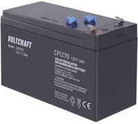 VOLTCRAFT CE12V/7Ah VC-12713970 Batterie au plomb 12 V 7 Ah plomb (AGM) (l x H x P) 151 x 100 x 65 mm cosses plates 4,8 mm sans