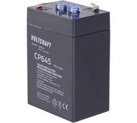 VOLTCRAFT CE6V/4,5Ah VC-12713940 Batterie au plomb 6 V 4.5 Ah plomb (AGM) (l x H x P) 70 x 107 x 47 mm cosses plates 4,8 mm sans entretien