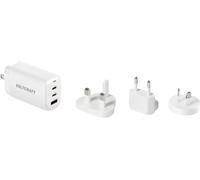 VOLTCRAFT Chargeur USB VC-13729645 Adaptateur de charge de voyage Intérieur Courant de sortie (max.) 3.25 A 3 x USB-A, USB-C® USB Power Delivery (USB-PD), avec (VC-13729645)