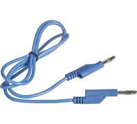 VOLTCRAFT Cordon de mesure Banane mâle 4 mm Banane mâle 4 mm 1.00 m bleu