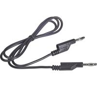 VOLTCRAFT Cordon de mesure Banane mâle 4 mm Banane mâle 4 mm 1.00 m noir