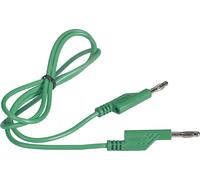 VOLTCRAFT Cordon de mesure Banane mâle 4 mm Banane mâle 4 mm 1.00 m vert