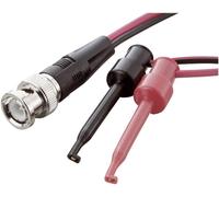 VOLTCRAFT Cordon de mesure BNC 0.80 m noir, rouge