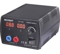 VOLTCRAFT CSP-180 Alimentation de laboratoire réglable Tension continue 0 - 30 ;1 A (max.);30 W;Nbr. de sorties 1 x