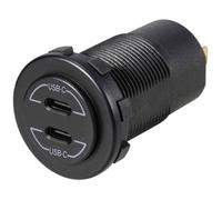 VOLTCRAFT DOUBLE PRISE USB-C ® 9V-30V-60W Charge de courant max=3 A 12 - 24 V/DC