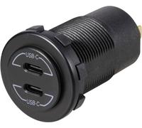 VOLTCRAFT DOUBLE PRISE USB-C ® 9V-30V-60W Charge de courant max=3 A 12 - 24 V/DC