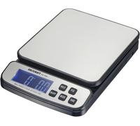 VOLTCRAFT DS-50S Balance de table Plage de pesée (max.) 50 kg Lisibilité 1 g à pile(s), sur bloc dalimentation (en option) argent