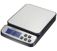 VOLTCRAFT DS-50S Balance de table Plage de pesée (max.) 50 kg Lisibilité 1 g à pile(s), sur bloc d'alimentation (en option) argent