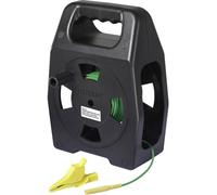 VOLTCRAFT EML-30 Câble de mesure de mise à la terre mâle 4 mm femelle 4 mm 30 m vert 1 pc(s)