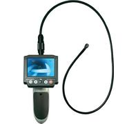 VOLTCRAFT Endoscope BS-300XRSD Sonde-Ø : 8 mm Longueur de la sonde : 183 cm Sonde de caméra interchangeable, écran amovible, WiFi, TV (BS-300XRSD)