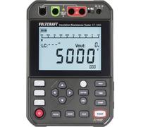 VOLTCRAFT ET-500 Appareil de mesure de l'isolation 250 V, 500 V, 1000 V, 2500 V, 5000 V 5.0 TΩ