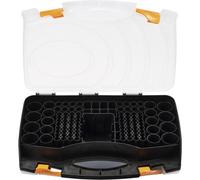 VOLTCRAFT GD BSB01 Boîte de piles 180x LR3 (AAA), LR6 (AA), LR14 (C), LR20 (D),