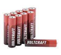 VOLTCRAFT Industrial LR03 Pile LR3 (AAA) alcaline(s) 1350 mAh 1.5 V 10 pc(s)
