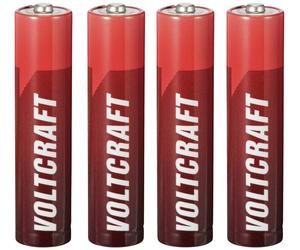 VOLTCRAFT Industrial LR03 Pile LR3 (AAA) alcaline(s) 1350 mAh 1.5 V 4 pc(s)
