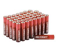 VOLTCRAFT Industrial LR03 SE Micro (AAA) Lot de 40 Piles alcalines au manganèse 1300 mAh 1,5 V