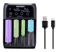Voltcraft Chargeur de piles rondes IPC-2 — NiMH, NiCd, Li-ION, LiFePO