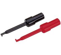 VOLTCRAFT Jeu de pointes de touche enfichable 2 mm CAT I noir, rouge