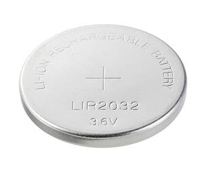 VOLTCRAFT LIR2032 Coin Batterie-Batterie Rechargeable LIR 2032 Lithium 45 mAh 3.6V 1 pc(s)