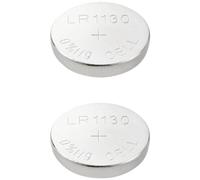 VOLTCRAFT Lot de 2 Piles Bouton LR 1130 alcalines au manganèse 75 mAh 1,5 V
