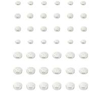 VOLTCRAFT Jeu de piles bouton 6 x AG1, 12 x AG3, 6 x AG4, 9 x AG10, 3 x AG12, 6 x AG13