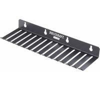 VOLTCRAFT ML-1 SW Support pour cordon de mesure ML-1 SW avec 14 encoches (73 x 8 mm) (L x l x H) 280 x 85 x 32 mm noir