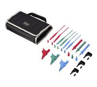 VOLTCRAFT MLSet-140 Set de cordons de mesure enfichable 4 mm pince crocodile,