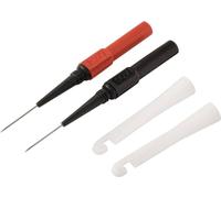 VOLTCRAFT MMS-130 Cellule de mesure Aiguille de mesure 0,7 mm de diamètre enfichable 4 mm;noir, rouge 3 A paire
