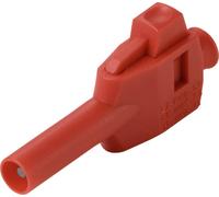VOLTCRAFT MP-4 Fiche mâle de laboratoire avec bornier mâle, droit Ø de la broche: 4 mm rouge Bulk