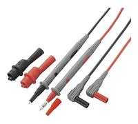 VOLTCRAFT MS-2 Set de cordons de mesure de sécurité Banane mâle 4 mm pointe de test noir, rouge 1 set
