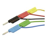 VOLTCRAFT MS 4250S Set de cordons de mesure Banane mâle 4 mm Banane mâle 4 mm