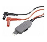 Voltcraft Adaptateur de mesure MS-4S - mini coupe-circuit plat, banane mâle 4 mm noir/rouge
