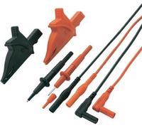 VOLTCRAFT MS-5 Set de cordons de mesure de sécurité Banane mâle 4 mm pointe de test 1.20 m noir, rouge 1 set