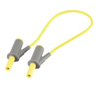 VOLTCRAFT MSB-501 Cordon de mesure de sécurité[Banane mâle 4 mm -Banane mâle 4 mm ] 0.25 m jaune