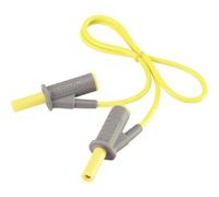 VOLTCRAFT MSB-501 Cordon de mesure de sécurité[Banane mâle 4 mm -Banane mâle 4 mm ] 0.5 m jaune