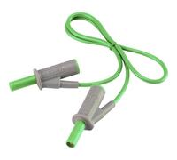 VOLTCRAFT MSB-501 Cordon de mesure de sécurité[Banane mâle 4 mm -Banane mâle 4 mm ] 0.5 m vert