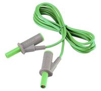VOLTCRAFT MSB-501 Cordon de mesure de sécurité[Banane mâle 4 mm -Banane mâle 4 mm ] 1.5 m vert