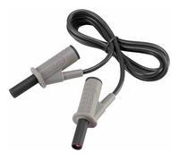 VOLTCRAFT MSB-501 Cordon de mesure de sécurité[Banane mâle 4 mm -Banane mâle 4 mm ] 1 m noir