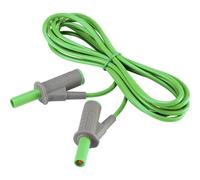 VOLTCRAFT MSB-501 Cordon de mesure de sécurité[Banane mâle 4 mm -Banane mâle 4 mm ] 2 m vert
